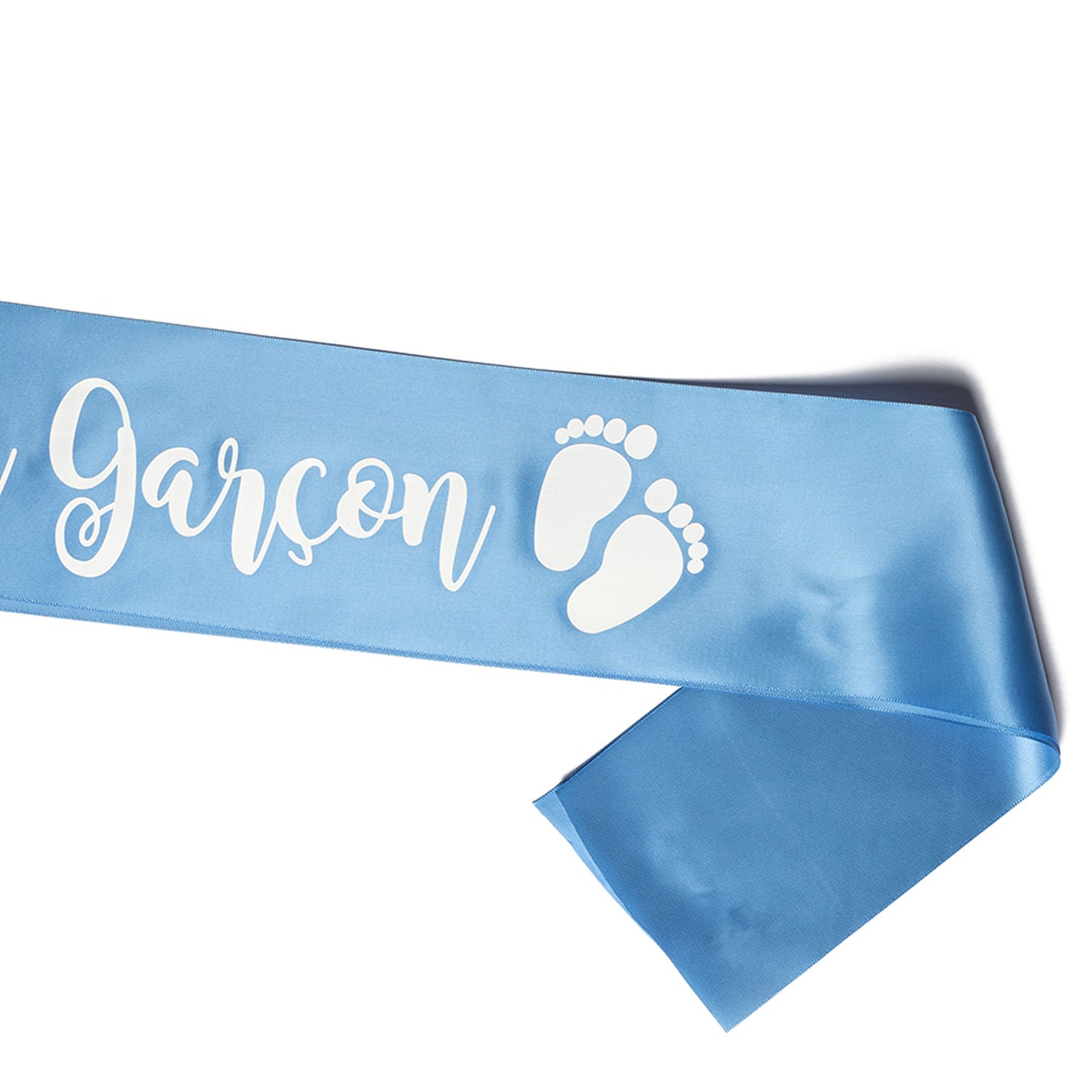 Echarpe C'est un Garçon - Bleu et Blanc